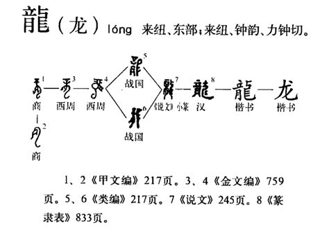 龍是象形字嗎|書法與說文解字:一文看懂「龍」字的演變過程!